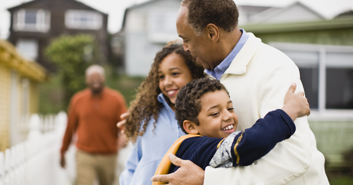 Grandfather grandchildren difference between trust and will